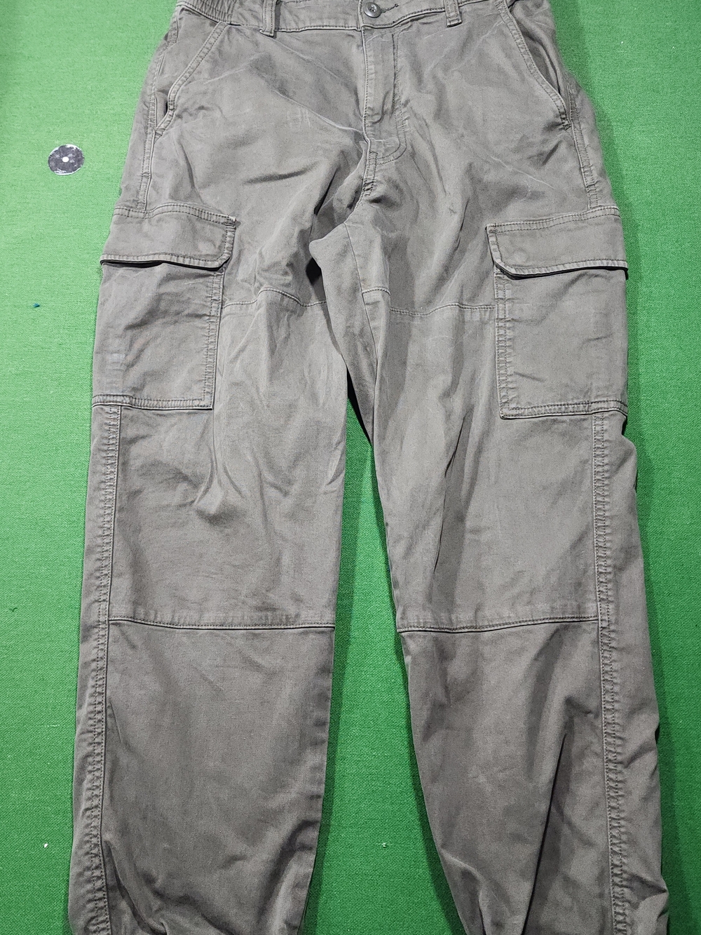 Uniqlo Olive Cargo Jogger Pants Streetwear